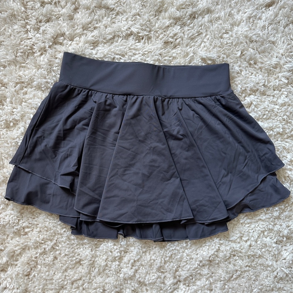 Pleated Mini Skort - Size Medium